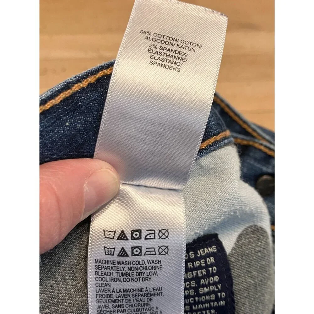 Lucky Brand 329 Mens Vintage 2013 Classic Straight Jeans Size 34x31 Blue AN EXC - Picture 7 of 13